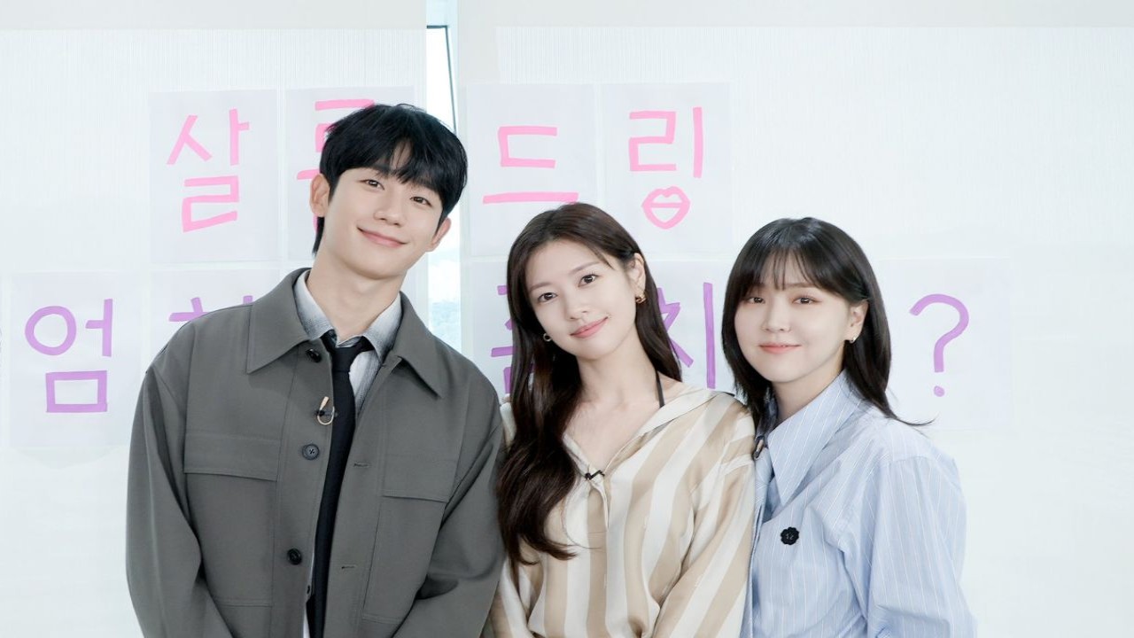 Jung So Min, Jung Hae In and Kim Ji Eun: courtesy of TEO Universe Instagram