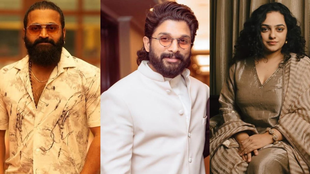 Allu Arjun hails Rishab Shetty and Nithya Menen for their National Film Award wins