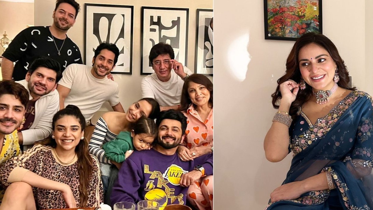 Kundali Bhagya REUNION: Anjum Fakih wishes Abhishek Kapur's mom sweetly, shares frame with Dheeraj Dhoopar; fans miss Shraddha Arya