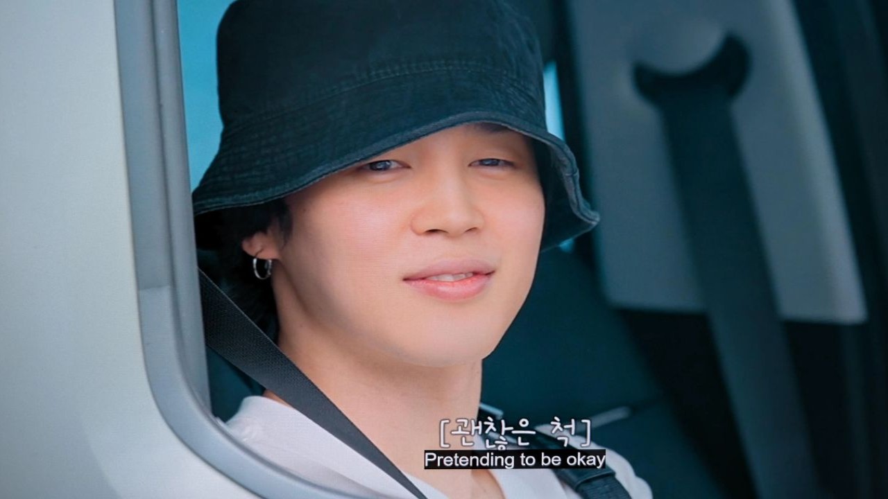 BTS' Jimin in Are You Sure?!; Image Courtesy: Disey+ Korea