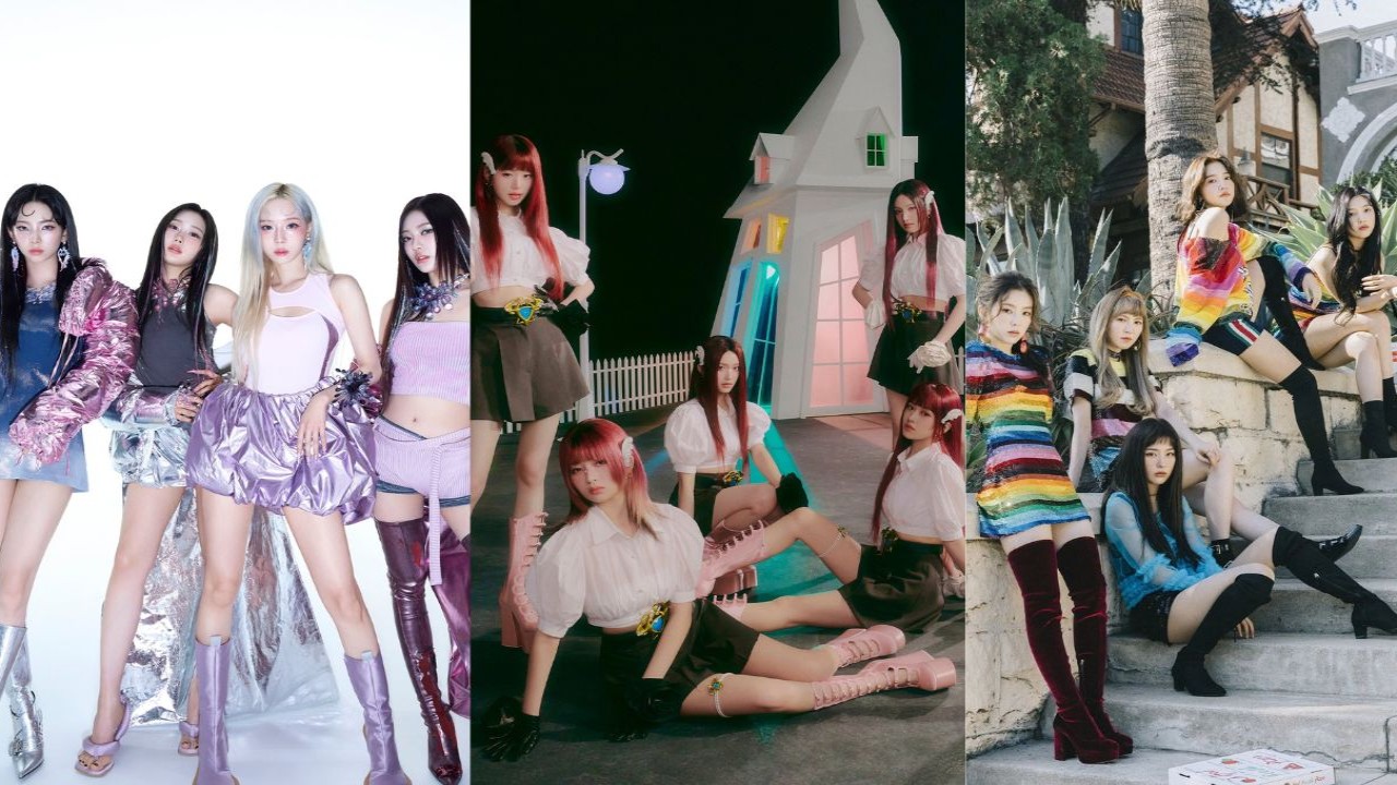 aespa, IVE, Red Velvet; Image: SM Entertainment, STARSHIP Entertainment