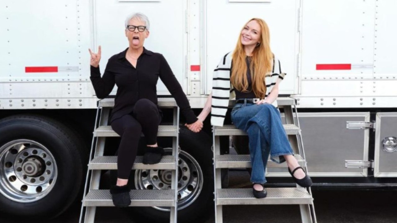 Jamie Lee Curtis and Lindsey Lohan (Instagram)