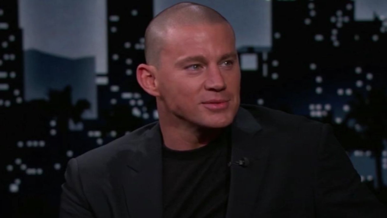 Channing Tatum (Image via YouTube/Jimmy Kimmel Live)