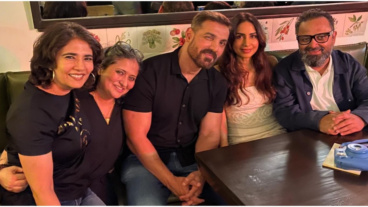 Vedaa Reunion: John Abraham’s wife Priya Runchal drops PICS with him and director Nikkhil Advani; ‘Good people vibes’