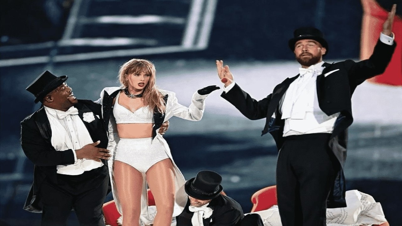 Watch: Taylor Swift’s dancer stumbles during London concert after Travis Kelce’s performance at Wembley