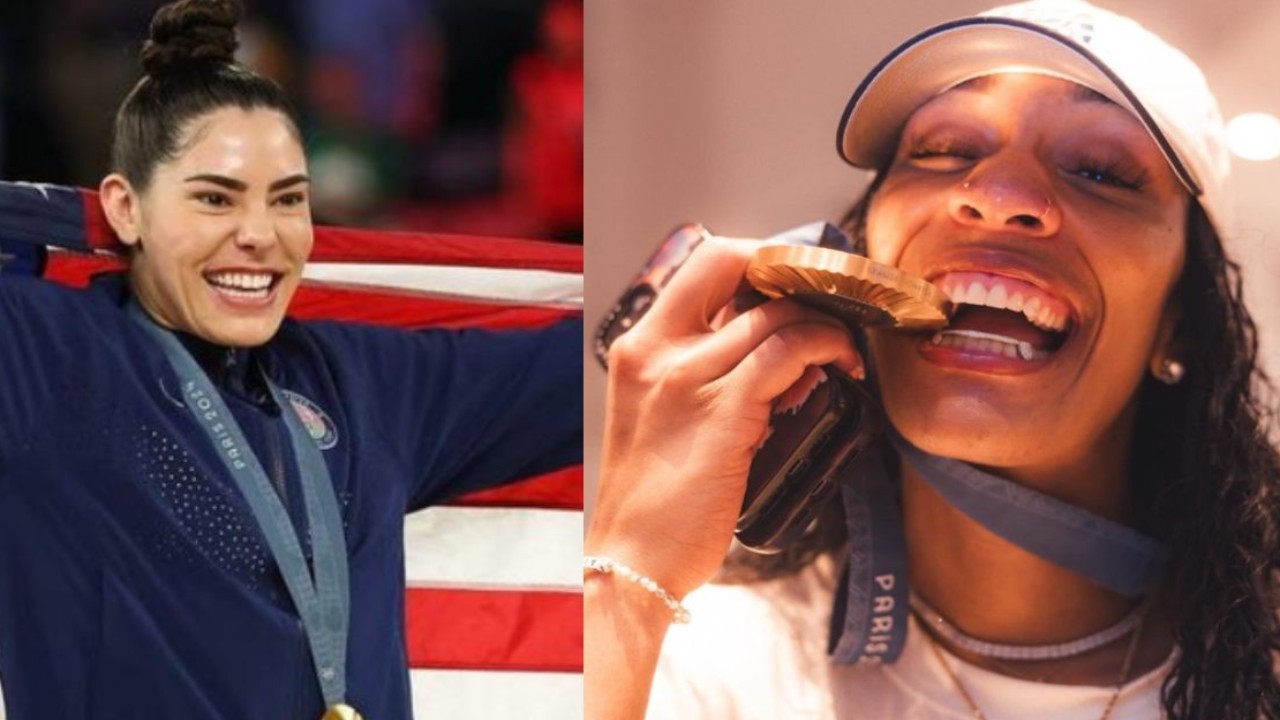 A’ja Wilson Hypes Up Kelsey Plum’s Epic Dance to Kendrick Lamar After Olympic Gold Win