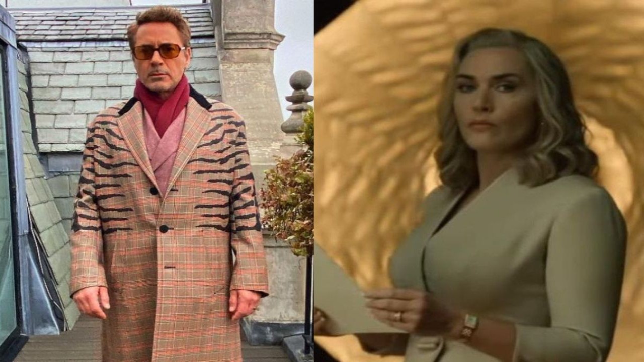 Robert Downey Jr. (CC: Instagram) and Kate Winslet (CC: Max/ YouTube)