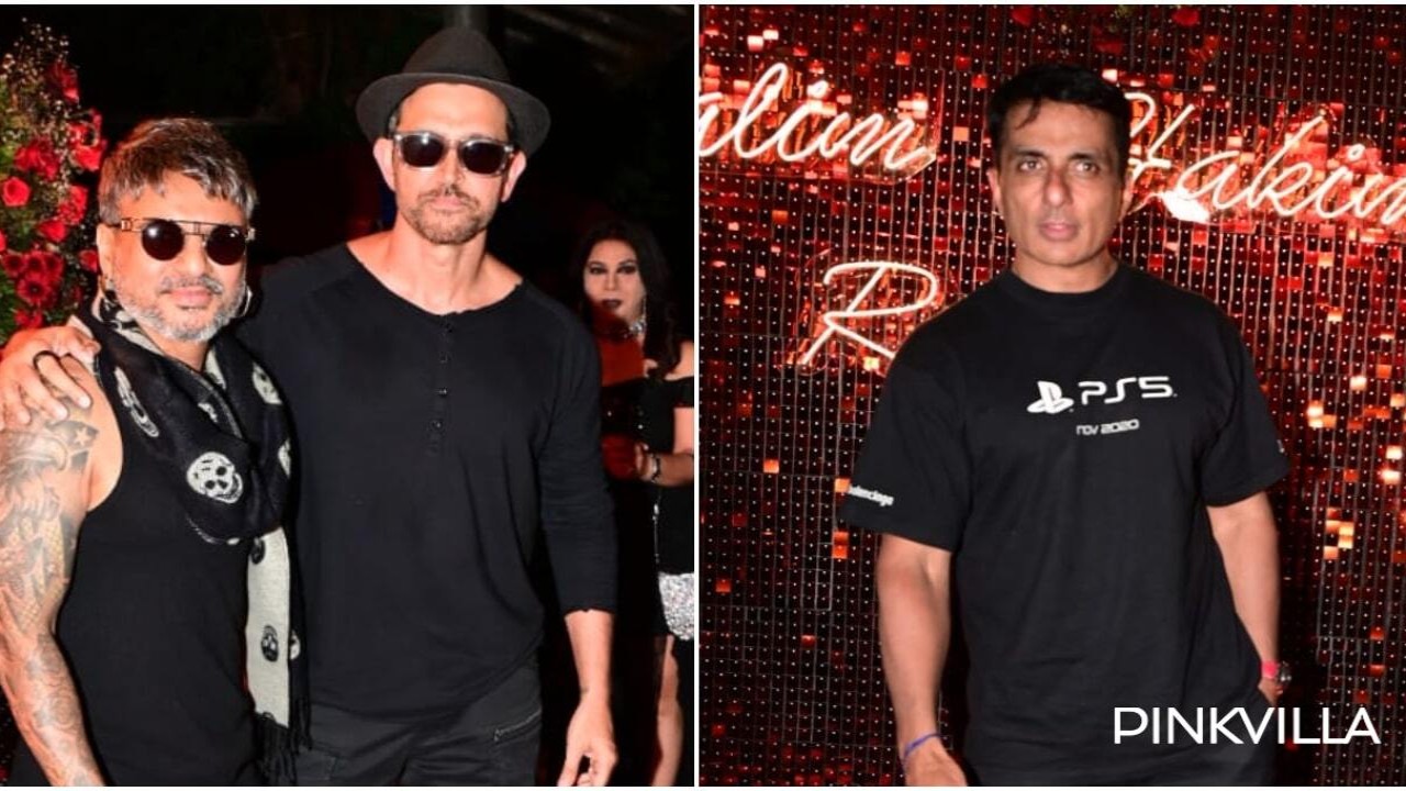 Hrithik Roshan's all-black ensemble, Shahid Kapoor's all-white look at Aalim Hakim's birthday bash scream hotness; Bobby Deol, Suniel Shetty, Arbaaz Khan-Sshura, others make dashing entry; WATCH