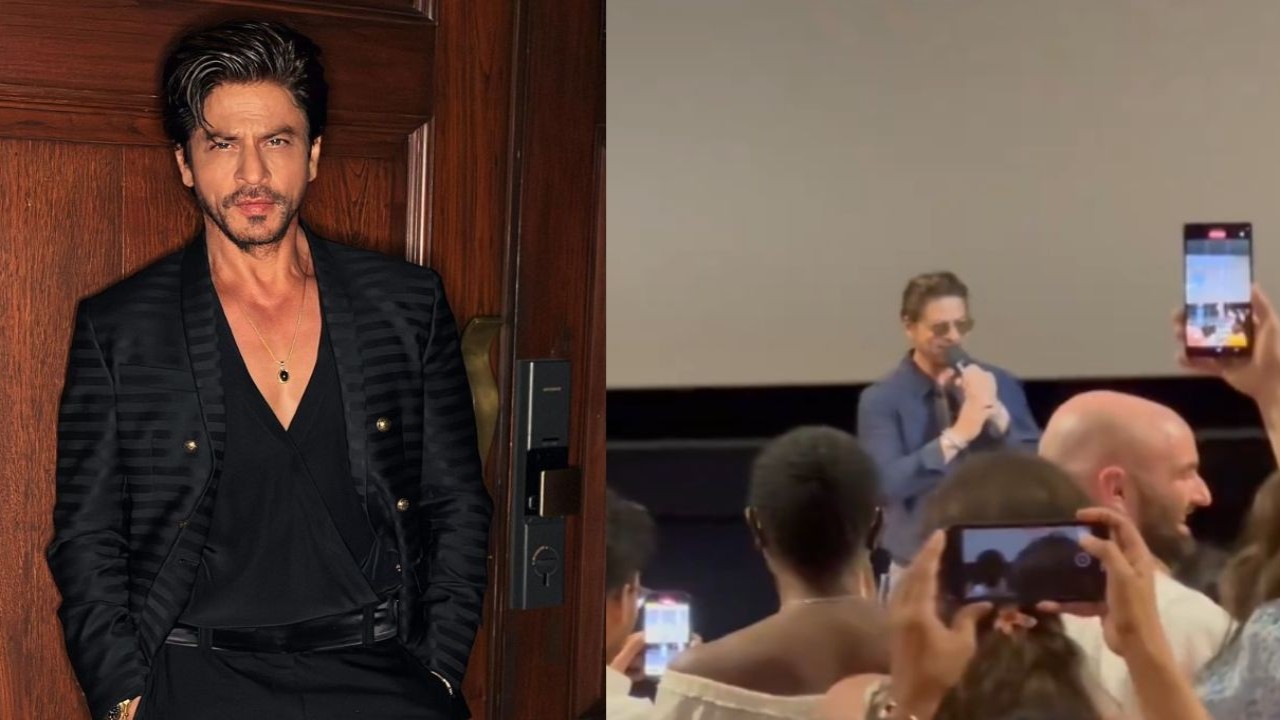 WATCH: Shah Rukh Khan joins crowd to sing Kuch Kuch Hota Hai in video from Locarno Film Festival; fans are all hearts