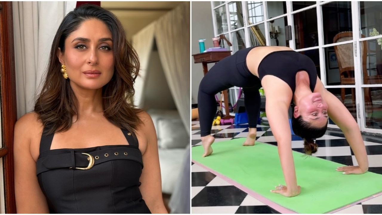 The Buckingham Murders star Kareena Kapoor Khan’s Chakrasana will motivate you to immediately hit yoga class; WATCH