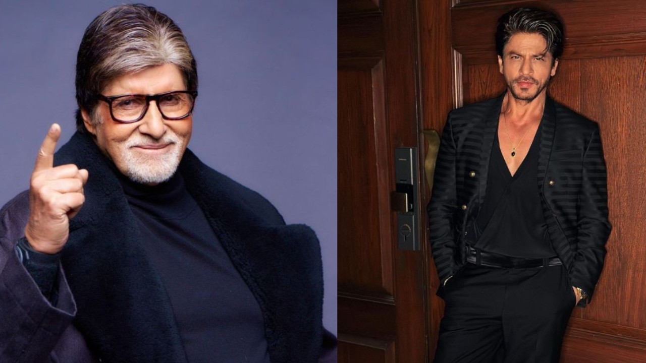 Amitabh Bachchan and Shah Rukh Khan