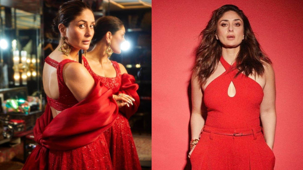 4 times Kareena Kapoor’s red outfits proved she was right when she called herself PHAT