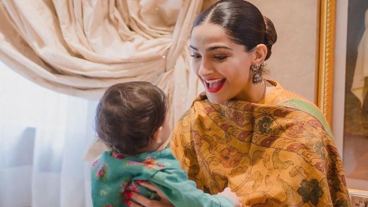 Sonam Kapoor’s son Vayu’s accidental face reveal during Kapoor family’s Rakhi celebration has our attention