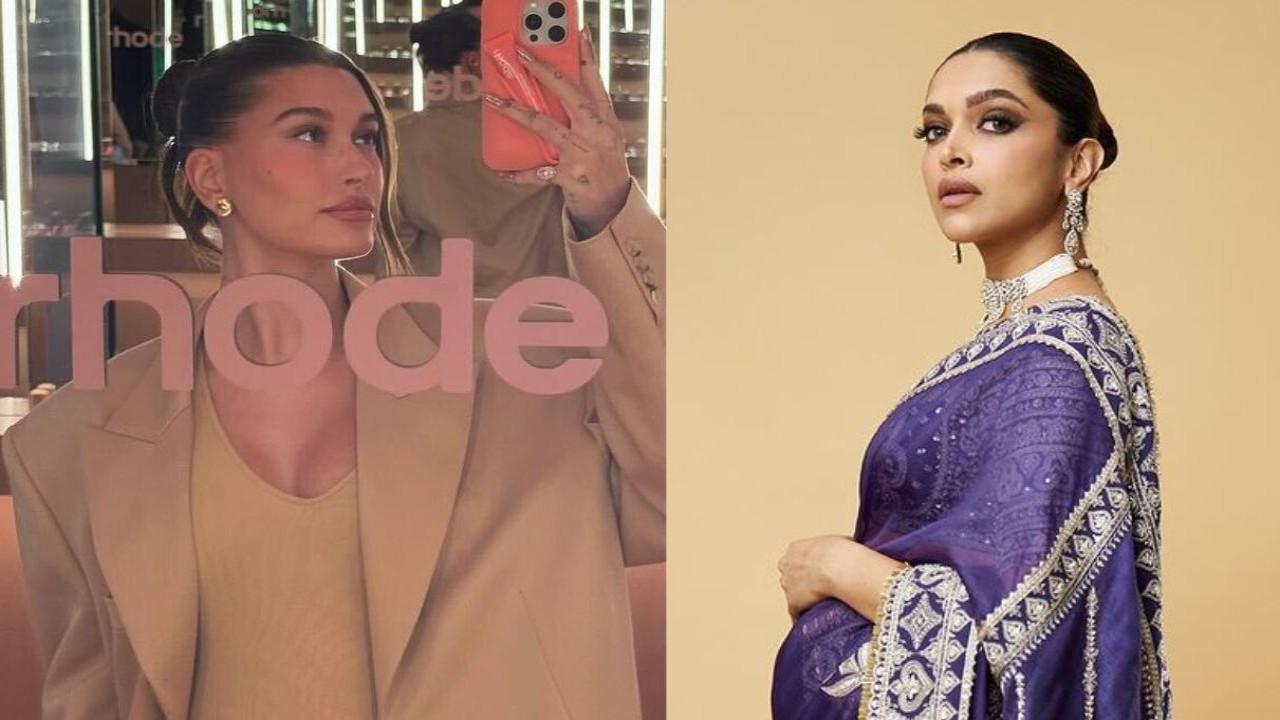 Exploring style book of moms-to-be Hailey Bieber and Deepika Padukone (PC: Hailey Bieber Instagram, Deepika Padukone Instagram, Viral Bhayani, Pinkvilla Instagram)