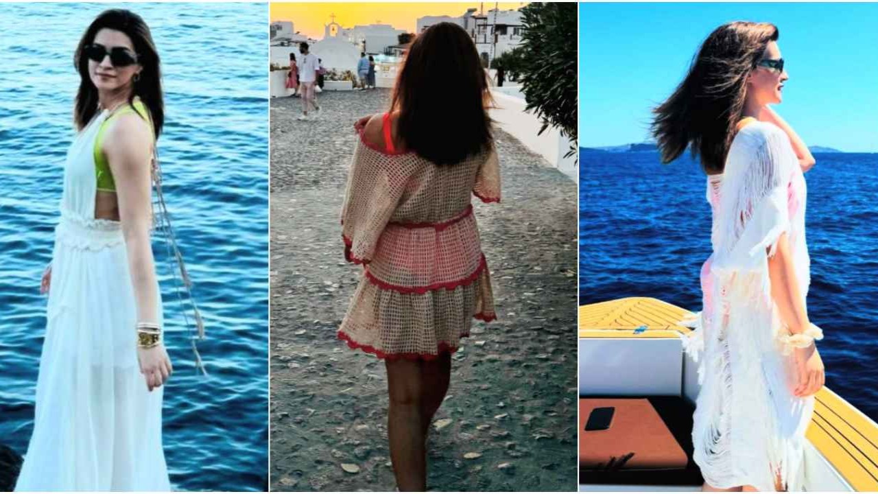 Kriti Sanon, Do Patti, beach, bikini, vacation wear, cover--ups, sheer looks, sheer, hot, style, fashion