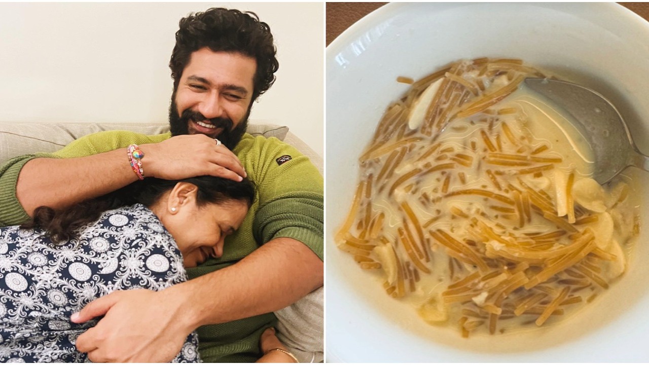 Vicky Kaushal relishing 'Maa ke haath ki seviyan' will make you miss your mom's hand-cooked meal; PIC