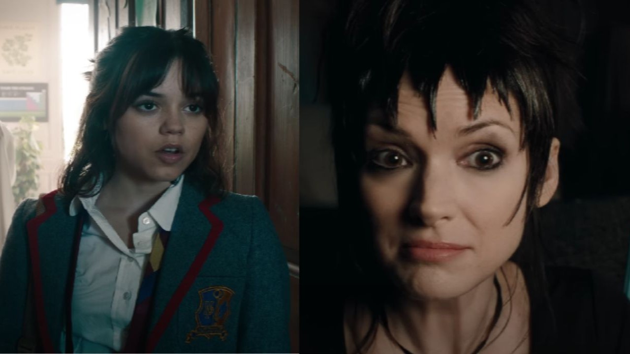 Jenna Ortega and Winona Ryder (Image via YouTube/Warner Bros. Pictures)