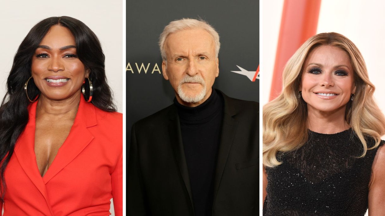 Angela Bassett, Kelly Ripa and James Cameron are among the stars honored at the Disney Legends ceremony, along with Harrison Ford and Miley Cyrus