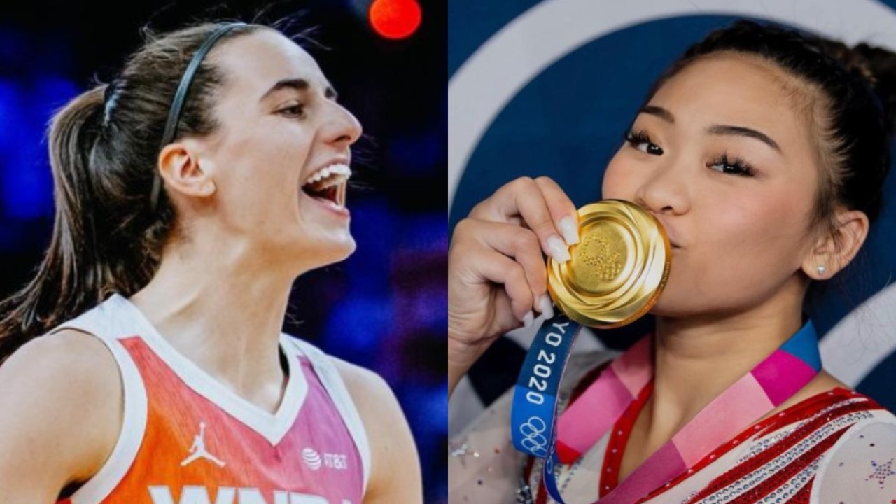 Caitlin Clark Has Fiery One Word Response to Suni Lee’s Gold Medal Winning Performance at Paris Olympics