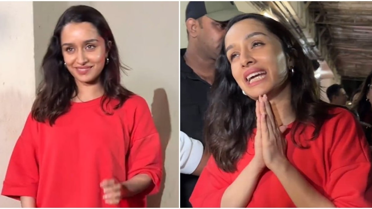 Shraddha Kapoor gets mobbed by fans as she exits after watching Stree 2; don’t miss her reaction to paps saying ‘film hit hai’