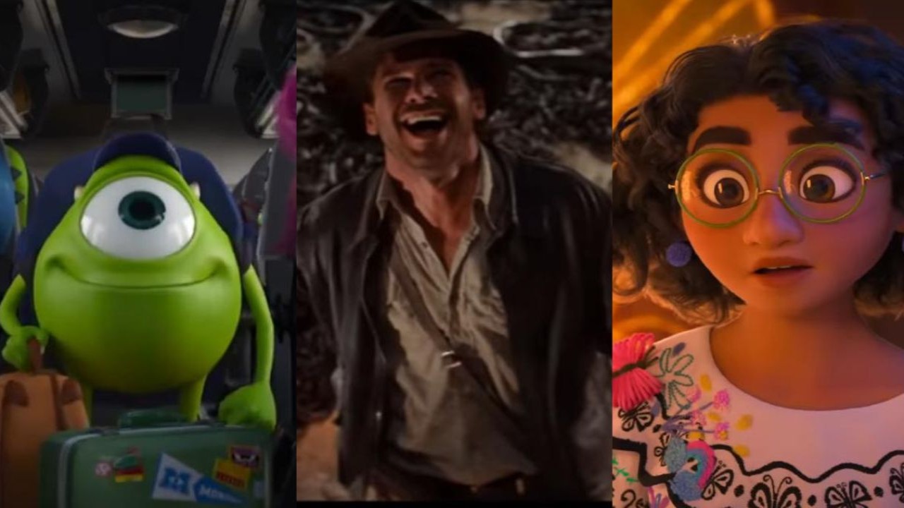 Monsters INC., Indiana Jones and Encanto (CC: YouTube)