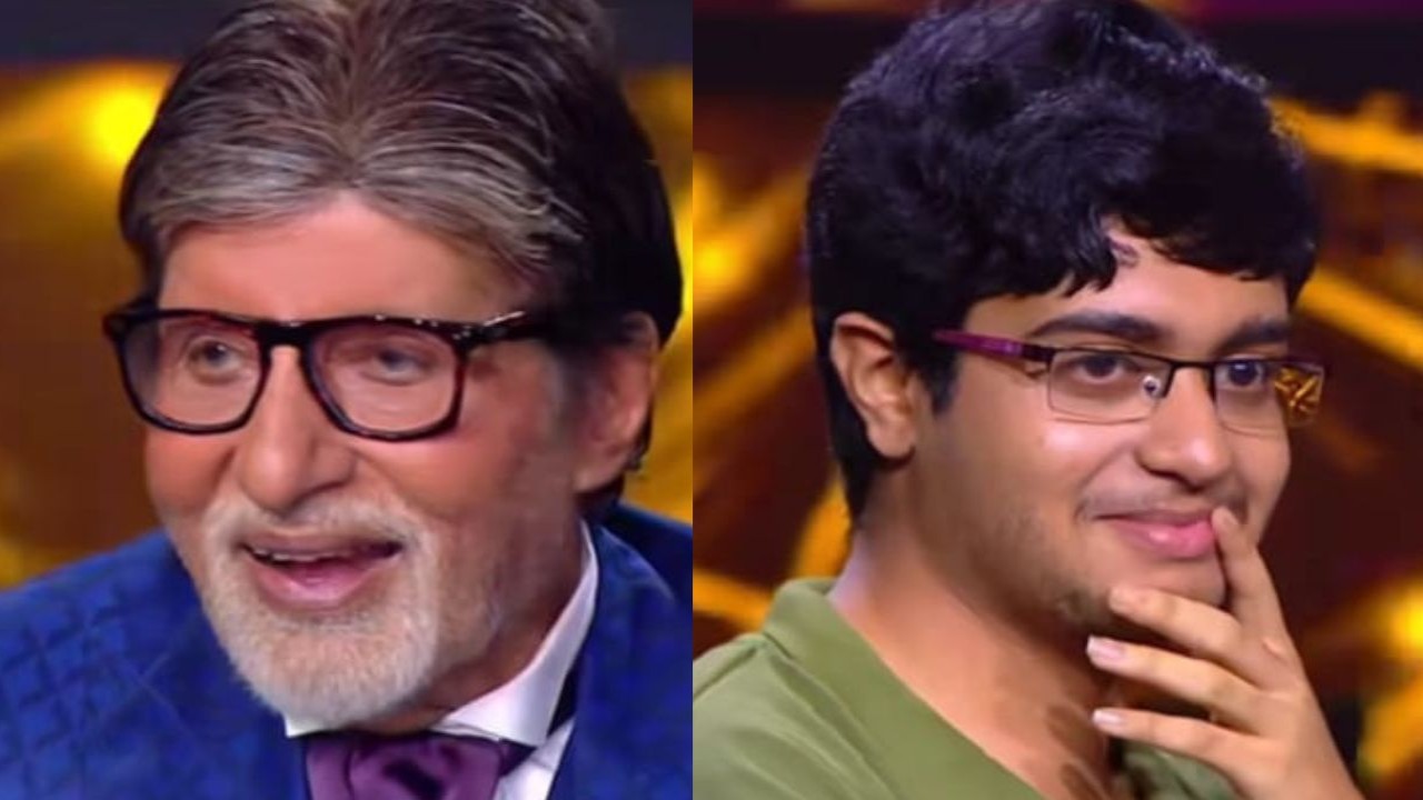 Kaun Banega Crorepati 16: Amitabh Bachchan tells youngest contestant Vishnu about younger brother revealing his secrets: 'Aapka pol khol dia...'