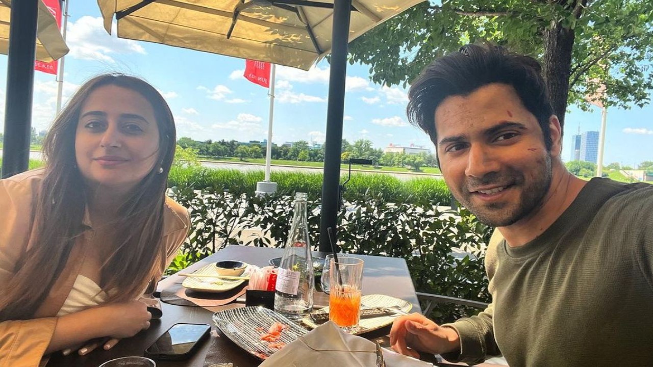 Bruised Varun Dhawan poses with his 'constant khoobsurti' Natasha Dalal in THROWBACK PIC from Citadel: Honey Bunny's Serbia schedule