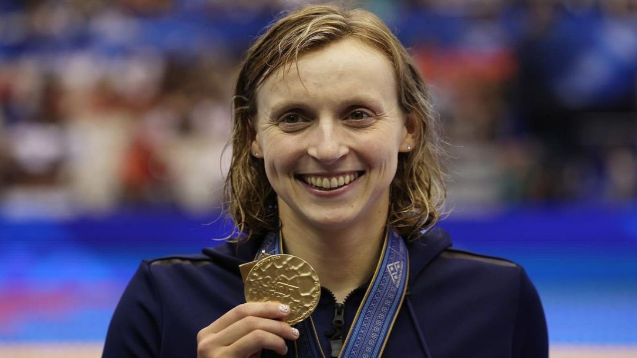 WATCH: Young Katie Ledecky Fan Goes Viral for Awesome Reaction to Her Gold-Winning Performance at Paris Olympics 2024