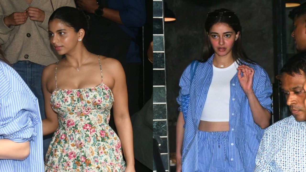 Ananya Panday and Suhana Khan enjoy brunch on Friendship Day