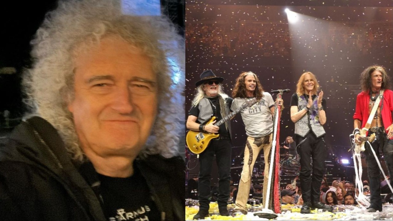 Queen's Brian May Bids Emotional Farewell To Aerosmith: 'One Of The Most  Awesome Bands To Ever Hit A Stage' | PINKVILLA