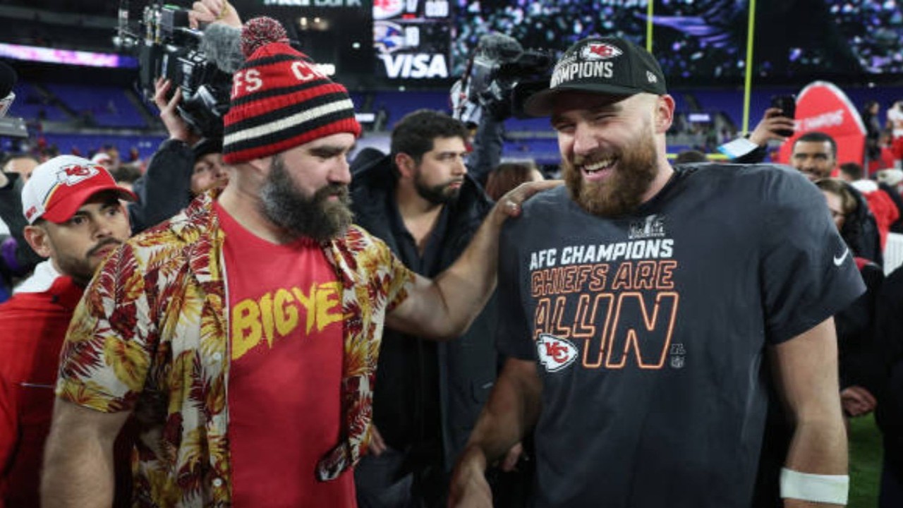 Travis and Jason Kelce sign $100M+ deal with Amazon's Wondery for their New Heights podcast.