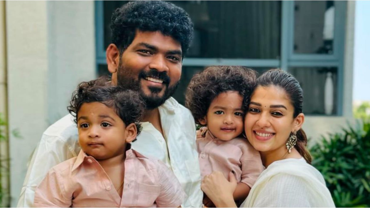 WATCH: Vignesh Shivan shares sweet moments of Nayanthara bonding with her twin sons Uyir and Ulagam