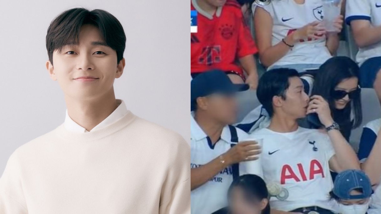 Park Seo Joon, Jung Yu Mi, Seolhyun and more K-celebs spotted cheering for Son Heung Min at Tottenham vs Bayern game