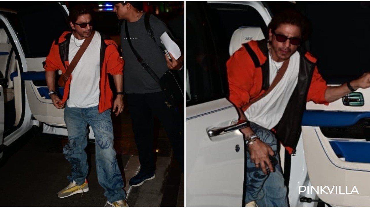 Shah Rukh Khan spotted at the airport