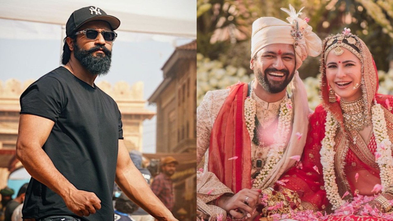 Vicky Kaushal remembered wedding day with Katrina Kaif after seeing Falguni Shane Peacock's outfits; know why