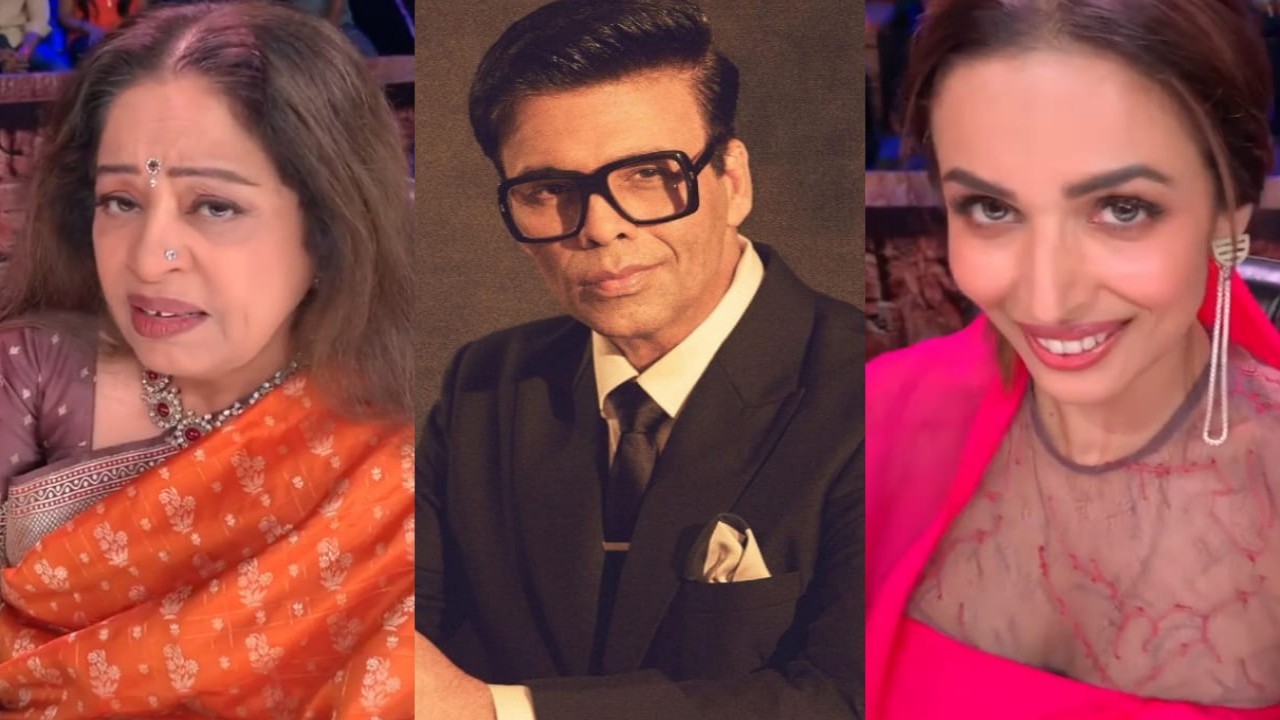 Karan Johar, Kirron Kher, Malaika Arora