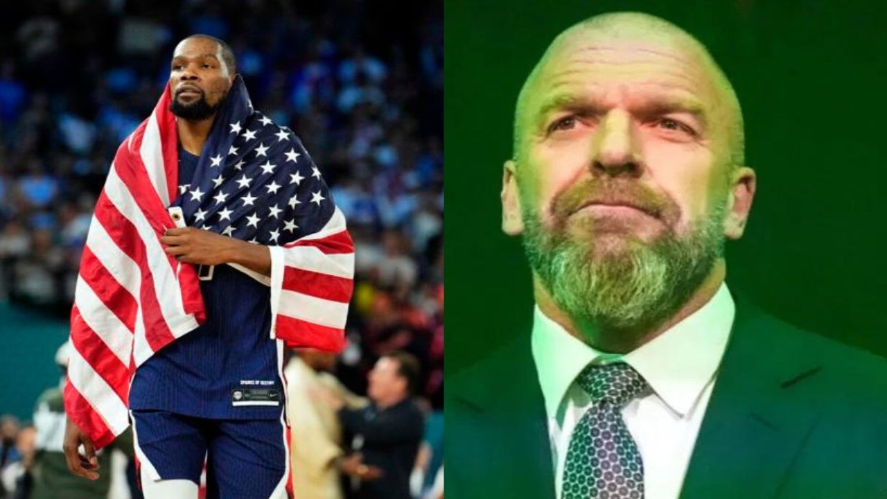 Kevin Durant Trusted by Triple H to Carry Texas Longhorns Legacy 'Wherever He Goes' With Special Championship Gift