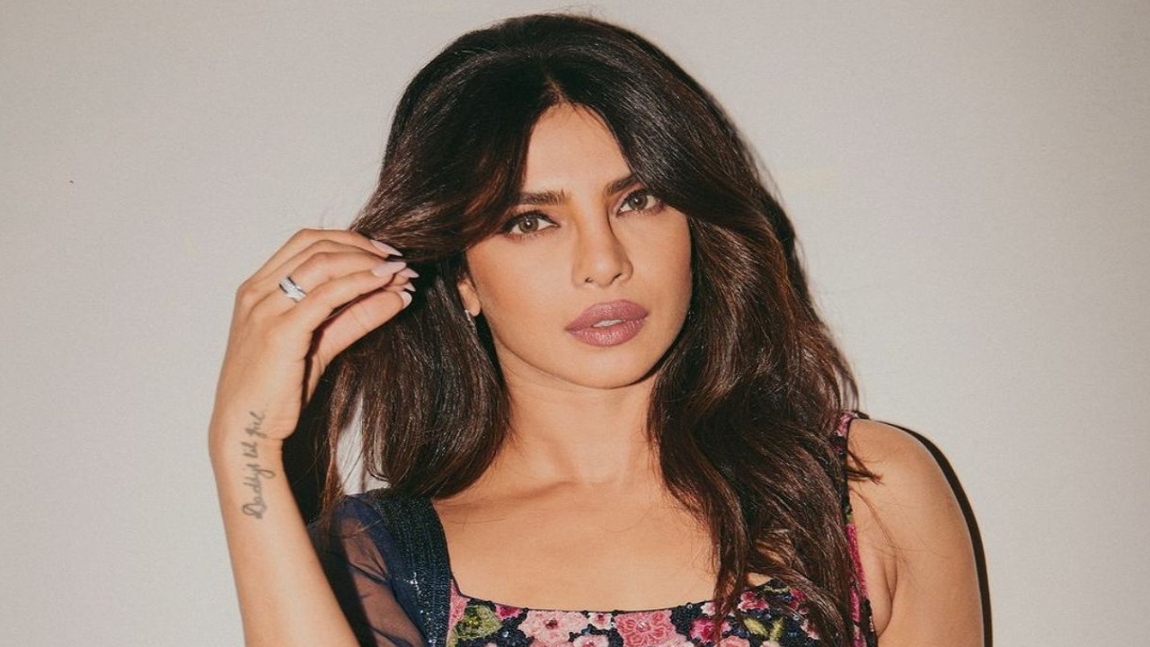 Priyanka Chopra brings back Y2K glam in traditional attire, poses with 'special people' in PICS from Mumbai; Fan asks 'How do you do it all?'