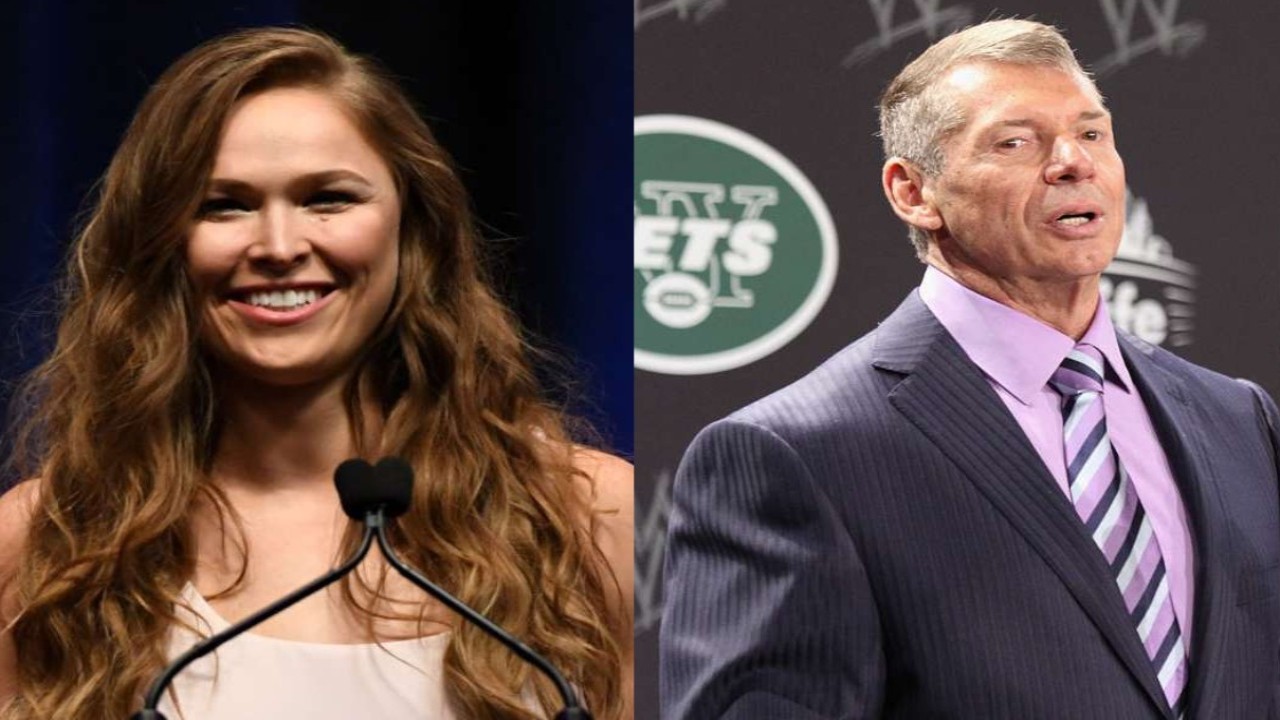 Vince McMahon and Ronda Rousey (PC- Getty Images)