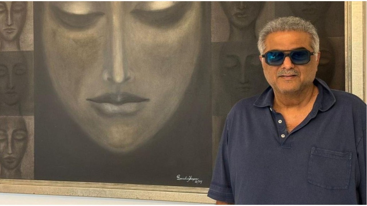 Boney Kapoor calls Sridevi his ‘inspiration’ as he reveals his hair has grown thicker and he has lost 14 kg; son Arjun Kapoor and netizens praise the producer