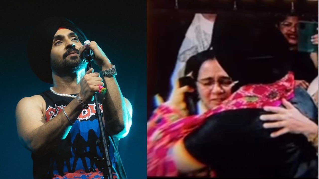 Diljit's mother breaks down as singer introduces her for FIRST time in live concert; WATCH (Instagram/@diljitdosanjh)