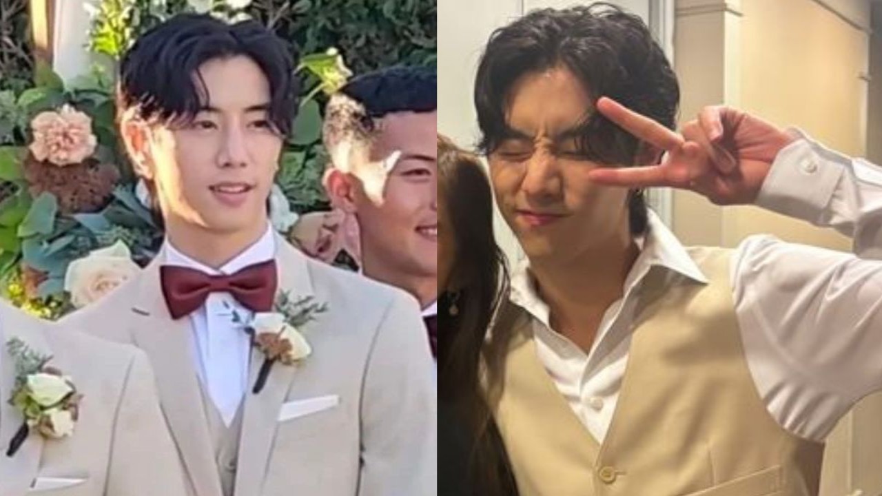 ‘Not my thing’: GOT7’s Mark lightens mood with hilarious best man speech at younger brother’s wedding; WATCH