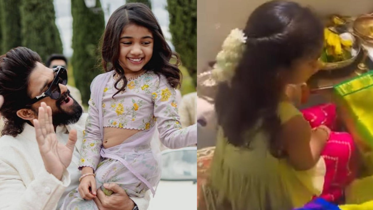 Ganesh Chaturthi 2024: Allu Arjun shares video ft daughter Arha preparing for puja