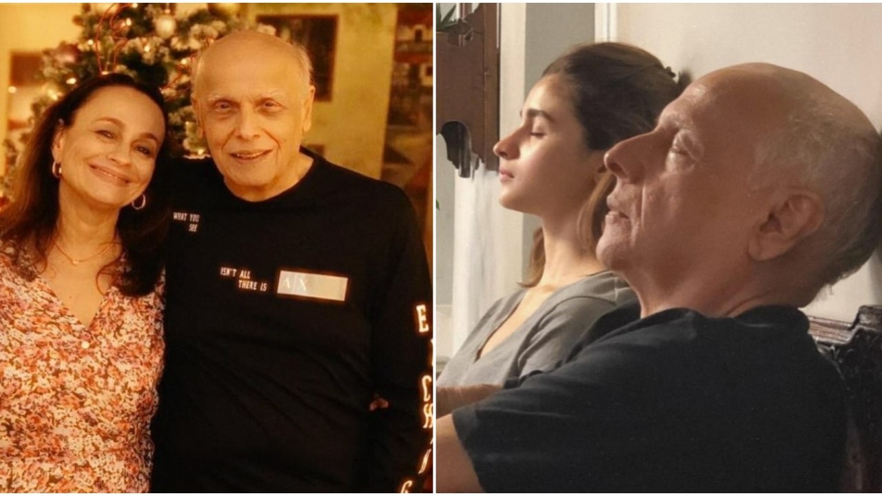 Soni Razdan, Alia Bhatt, Mahesh Bhatt