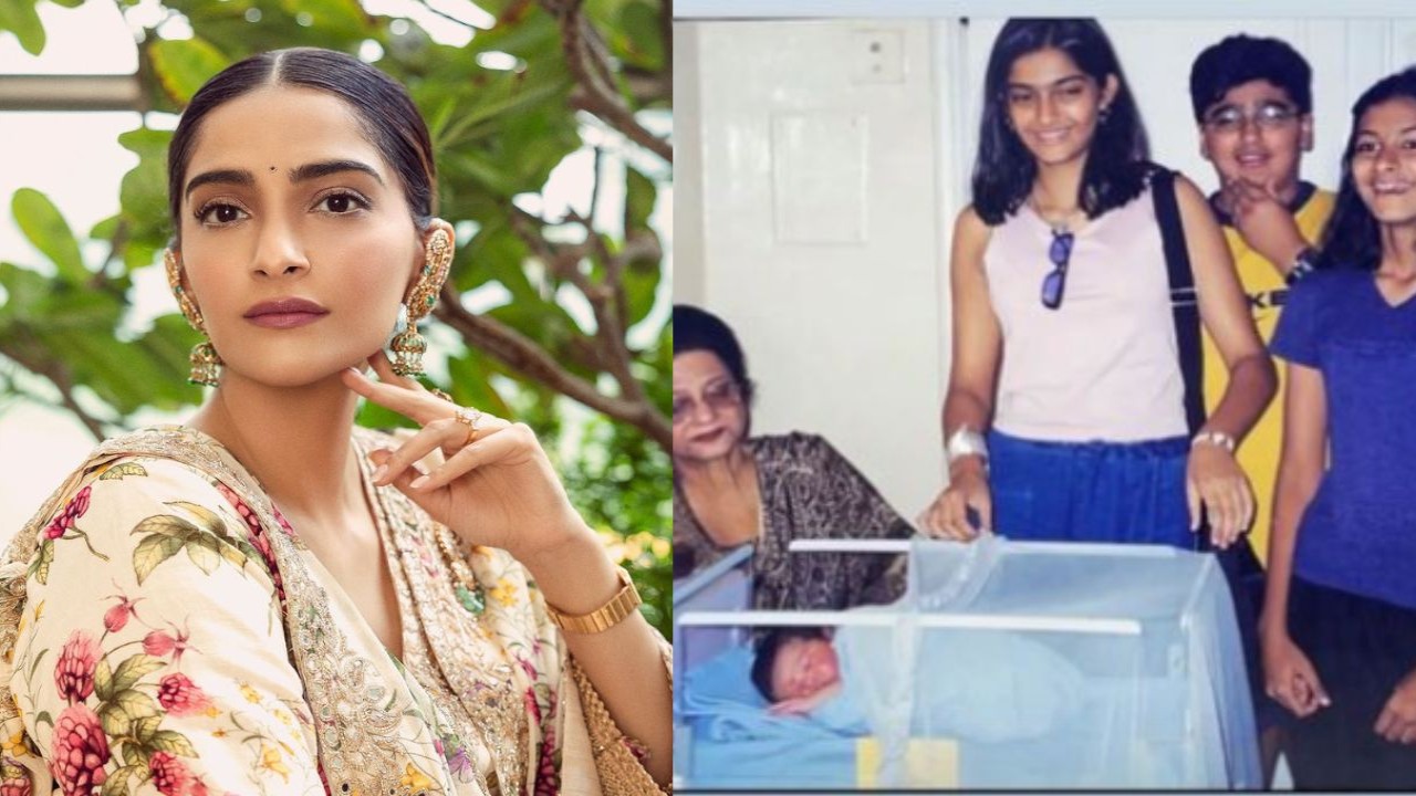 Sonam Kapoor drops endearing throwback PIC of her younger self with siblings Arjun, Rhea for daadi Nirmal Kapoor's 90s birthday