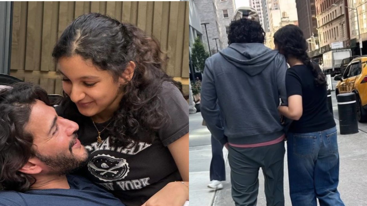 Mahesh Babu shares a warm hug with daughter Sitara on streets of NYC, Namrata Shirodkar drops candid photo