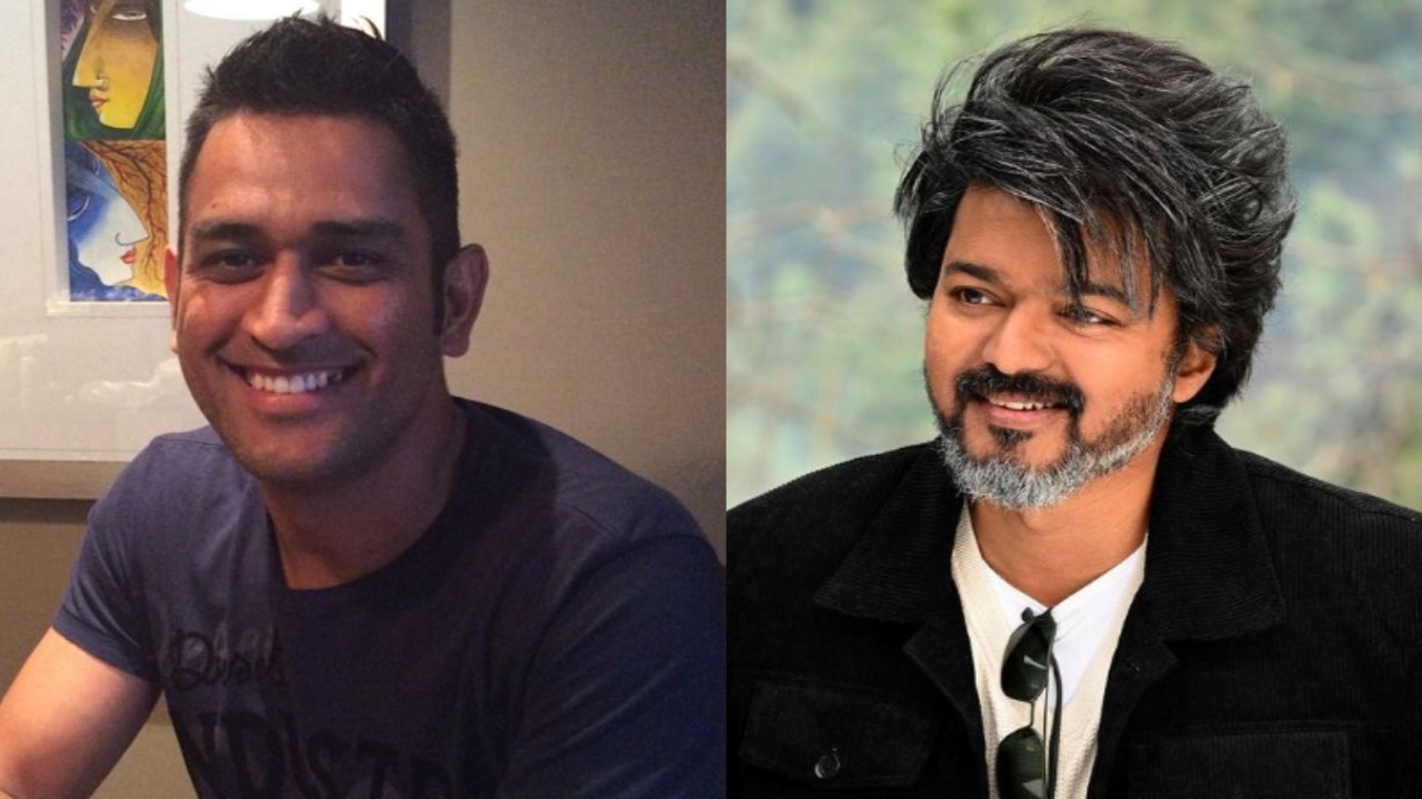 The GOAT: MS Dhoni has cameo in Thalapathy Vijay’s movie but there’s a twist