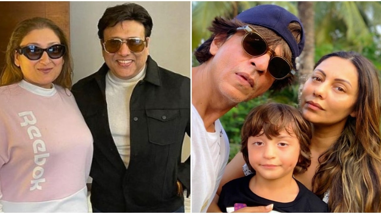 Govinda, Gauri Khan, Sunita Ahuja, Shah Rukh Khan