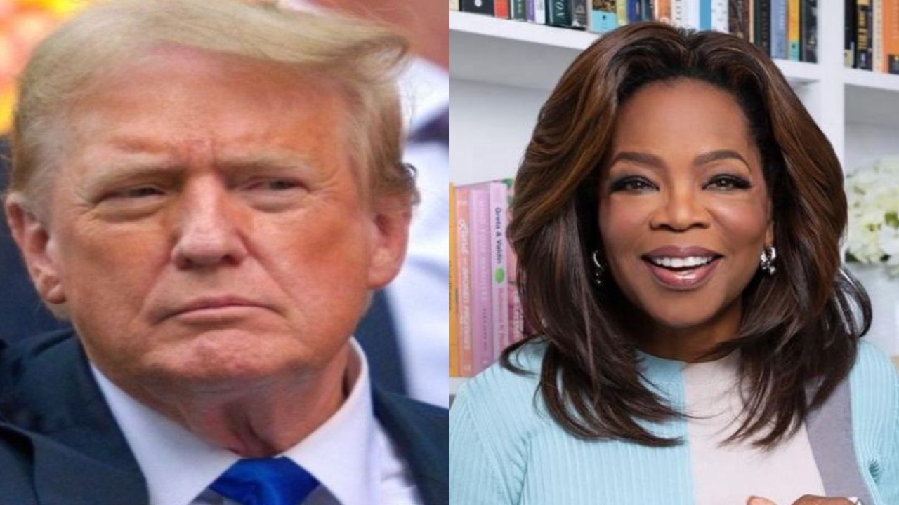 Donald Trump (CC: Getty Images) and Oprah Winfrey (CC: Instagram)