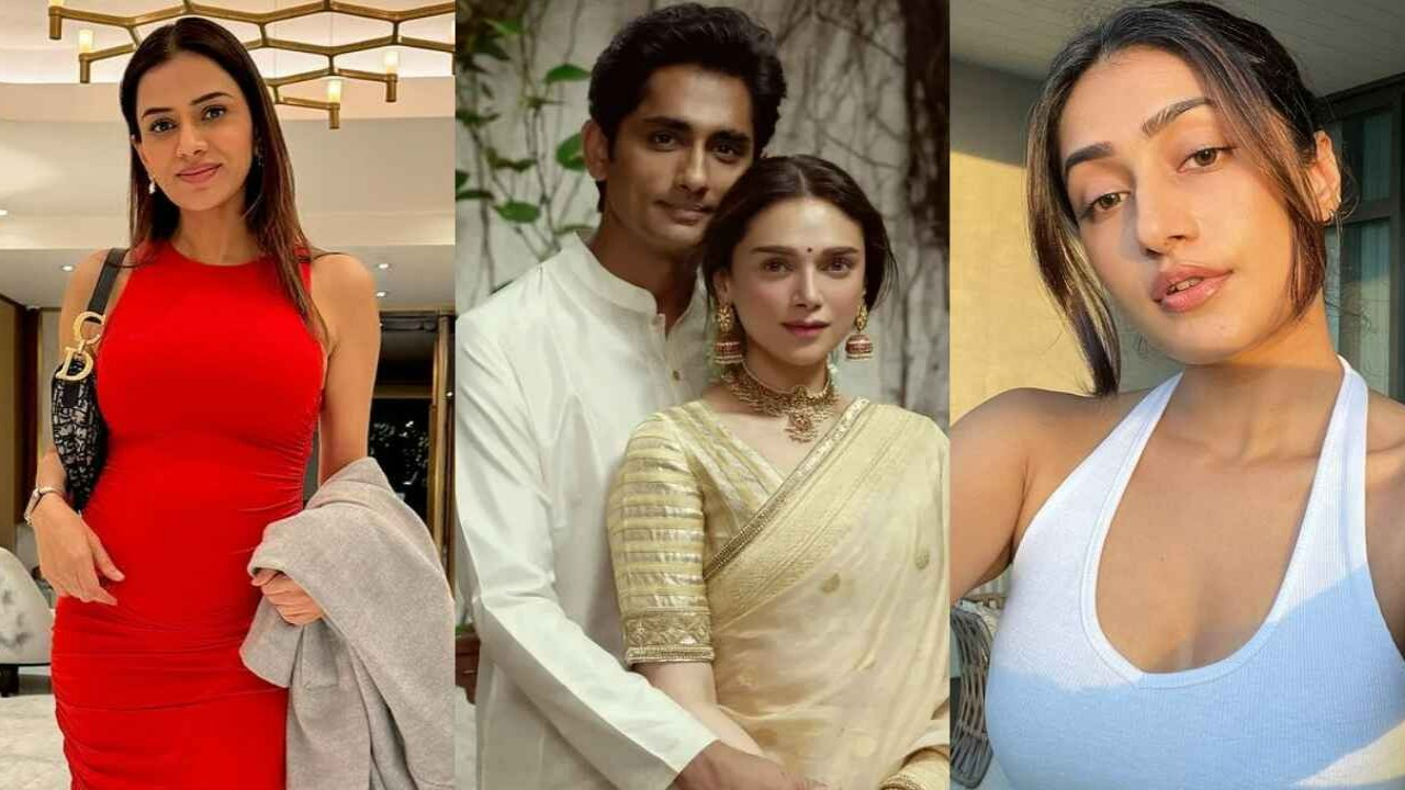 Aditi Rao Hydari and Siddharth 